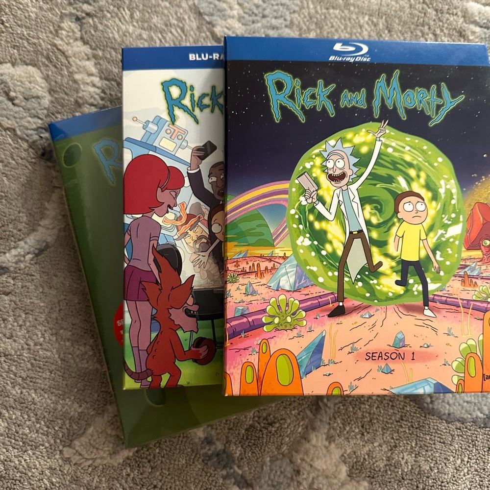 Rick and Morty Seasons 1-3